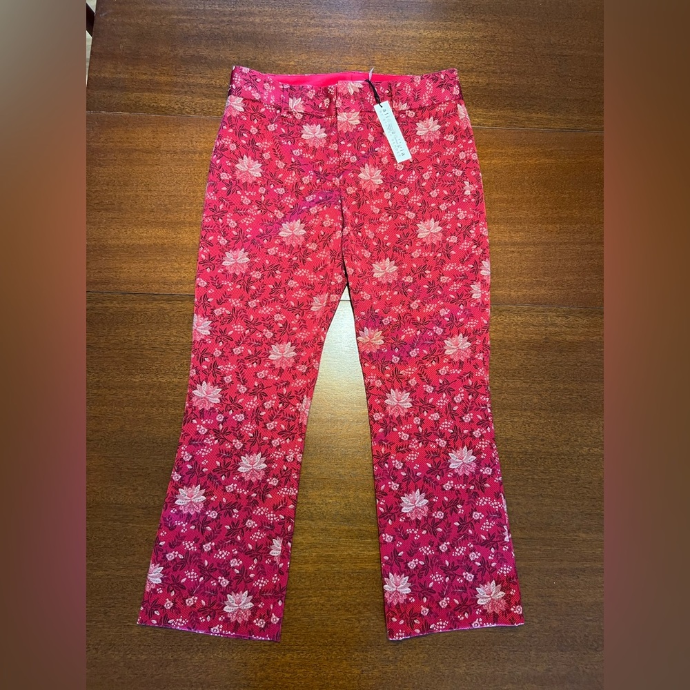 Alice + Olivia Stacey crop pant - size 4